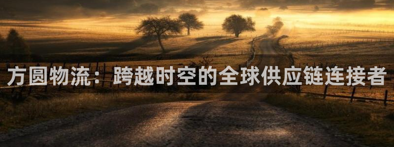 多多28在线预测：方圆物流：跨越时空