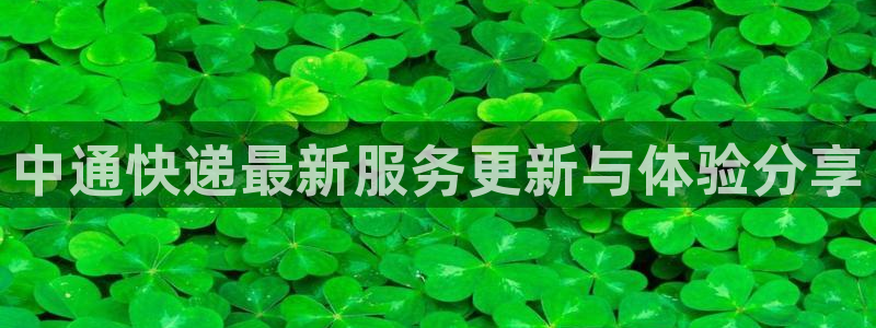 多多28比特28真实吗：中通快递最新服务更新与体验分享